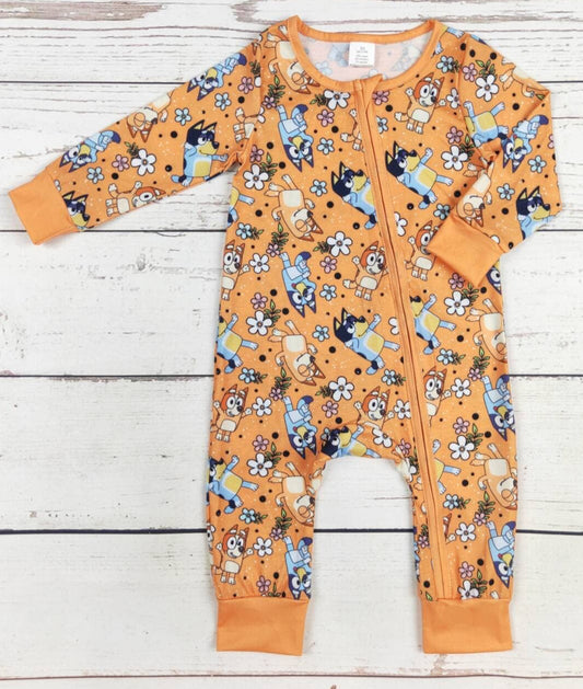 Baby Character Flower  Zippy Sleeper:
