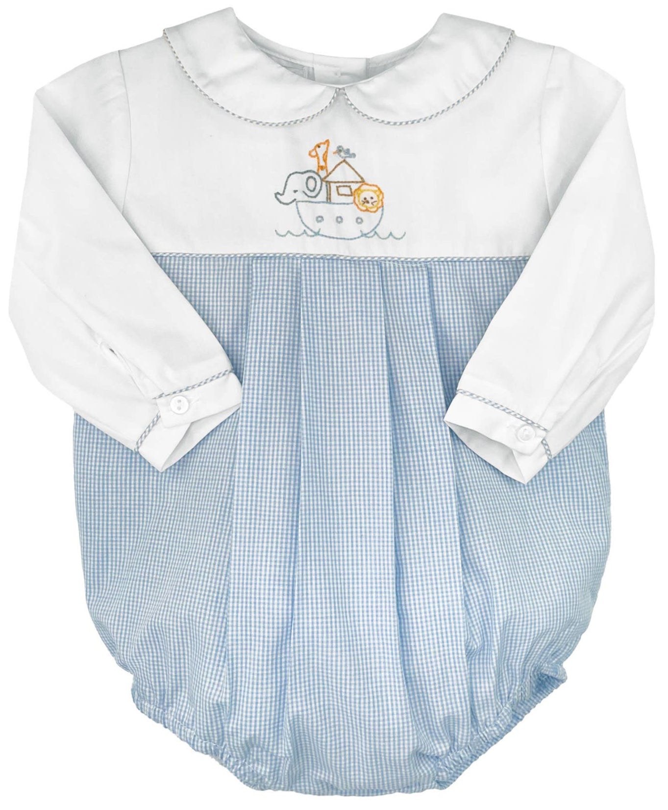 Noah's Ark Embroidered Bubble: