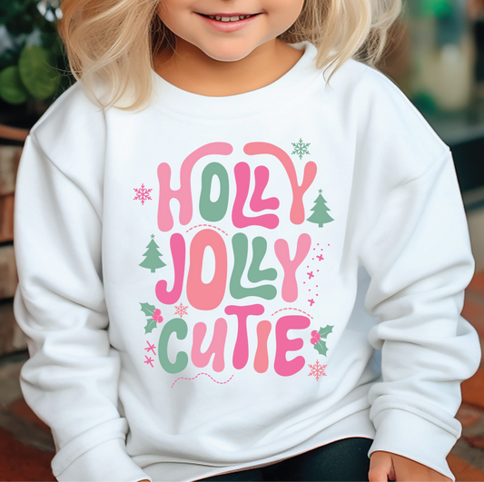 Holly Jolly Cutie Youth Sweatshirt