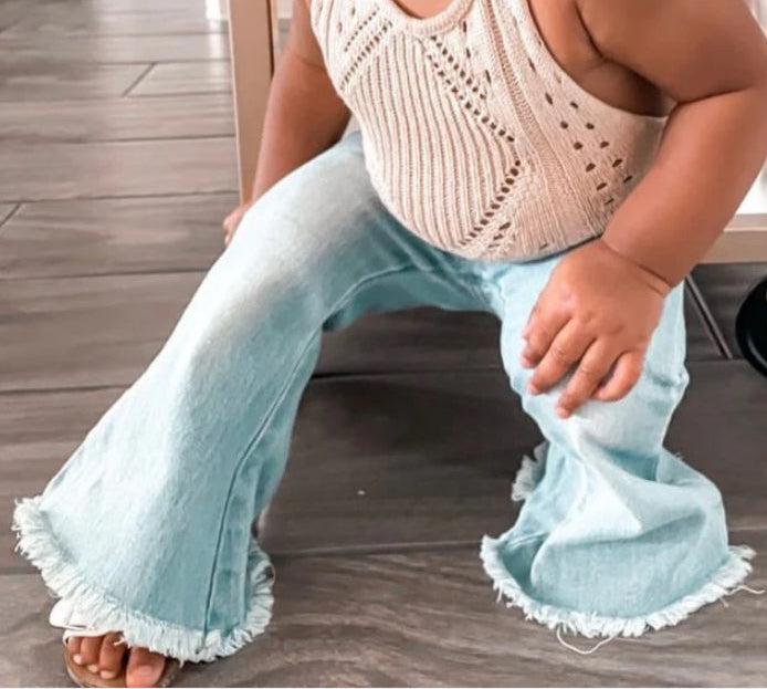 Baby Girl Sophie Denim Bell Bottoms