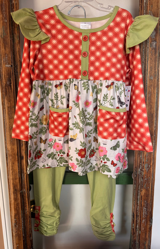 Floral Dot 2 piece set