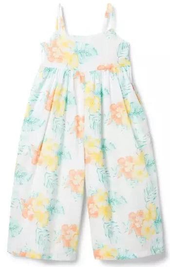 Hibiscus Wide Leg Jumpsuit 2T
