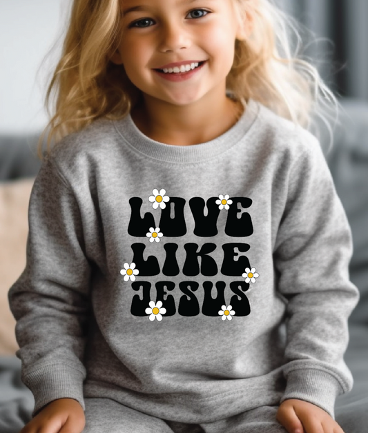 Love like Jesus Youth Athletic Grey