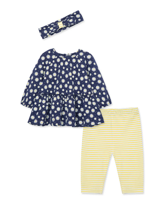 Daisy Tunic Set & Headband 9M