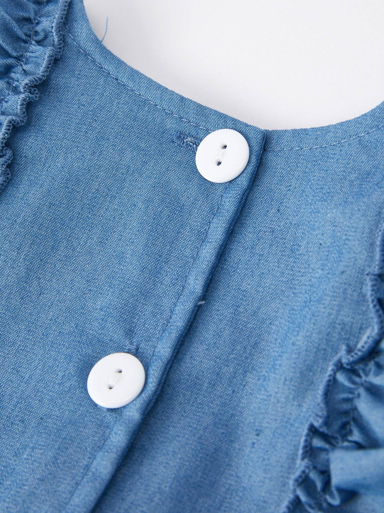 Minnie Applique Flying Sleeve Girls' Romper: