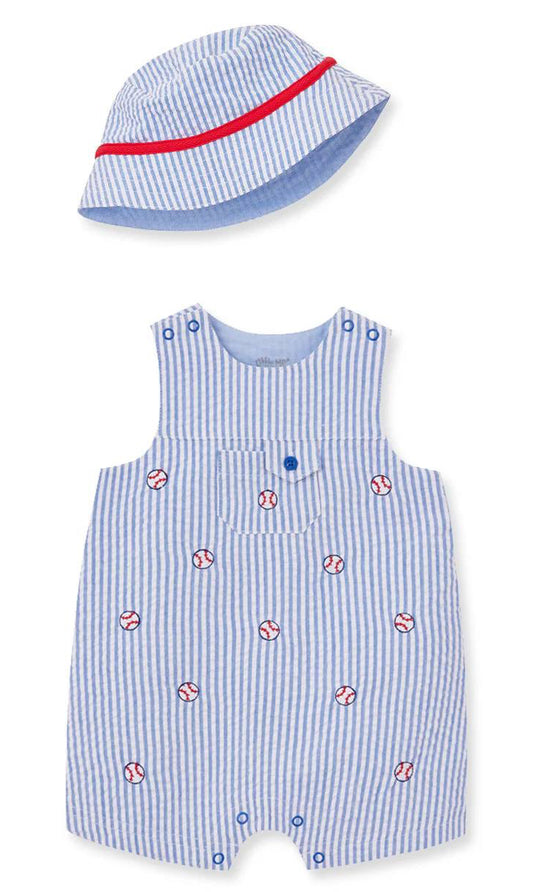 Baseball Woven Sun Suit and Hat