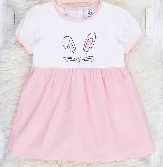 Rose Pink Bunny Dress