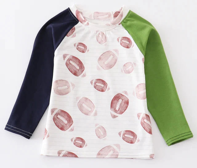 Football Print Boy Shirt