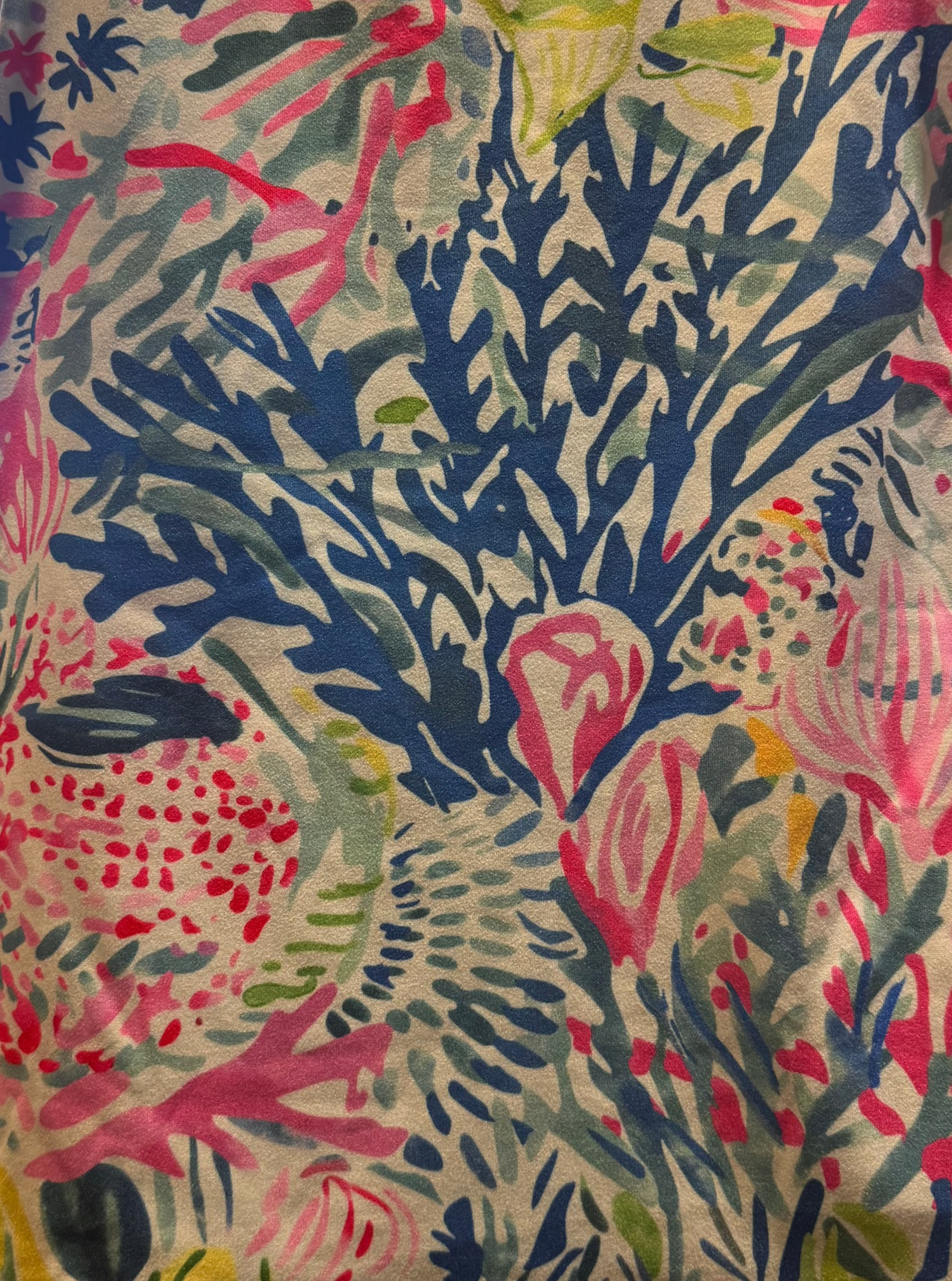 Blue Lily Like Seaweed Dress