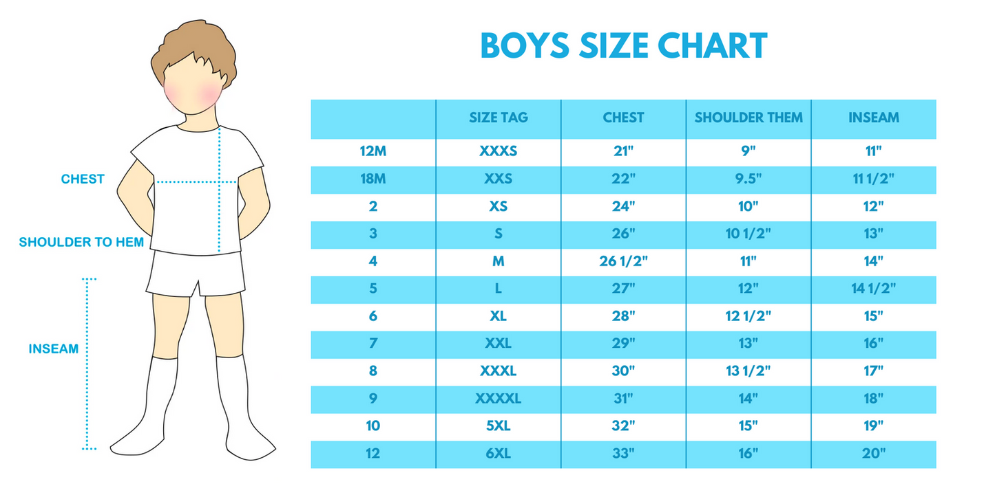 BLUE GINGHAM BOY SHORTS SET