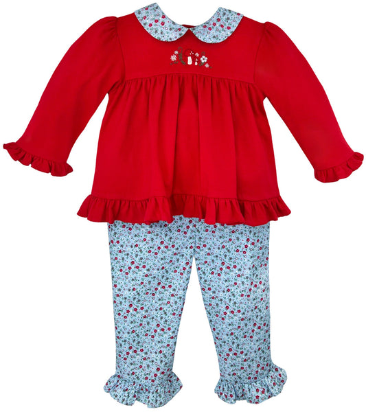 Woodland Floral Top and Pant Set SALE 50% Off