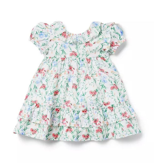 Baby Floral Ruffle Dress 12-18M