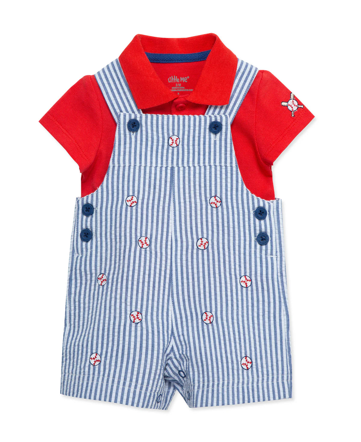 Baseball Woven Shortfall Set